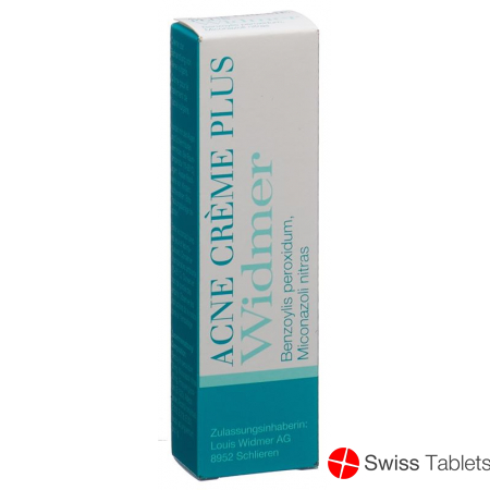 Acne Creme Plus Widmer (neu) Tube 30ml buy online