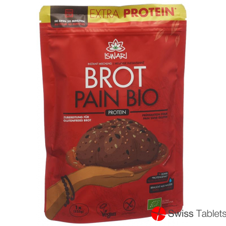 Iswari Instant Bread Mix Protein Bio Beutel 300g buy online
