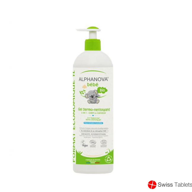 Alphanova BB Gel Dermo Nettoyant Bio Flasche 1L buy online