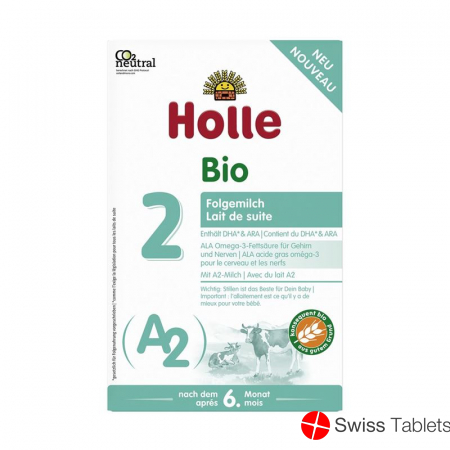 Holle A2 Bio-Folgemilch 2 400g buy online