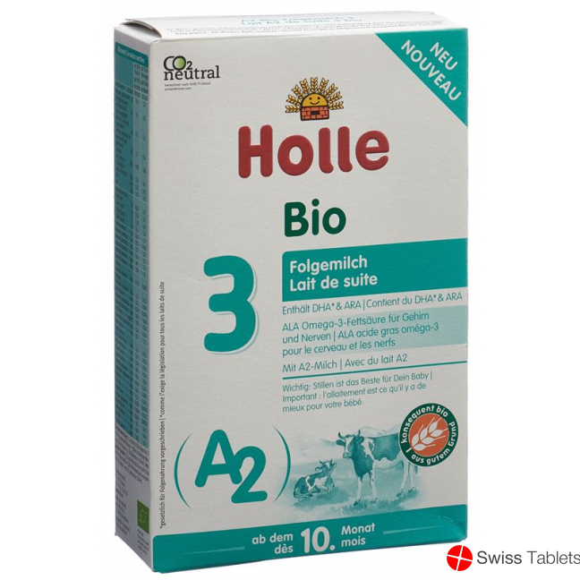 Holle A2 Bio-Folgemilch 3 400g buy online Holle A2 Bio-Folgemilch 3 400g buy online