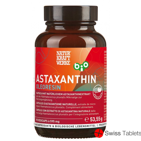 Naturkraftwerke Astaxanthin Vegicaps Bio 90 Stück buy online