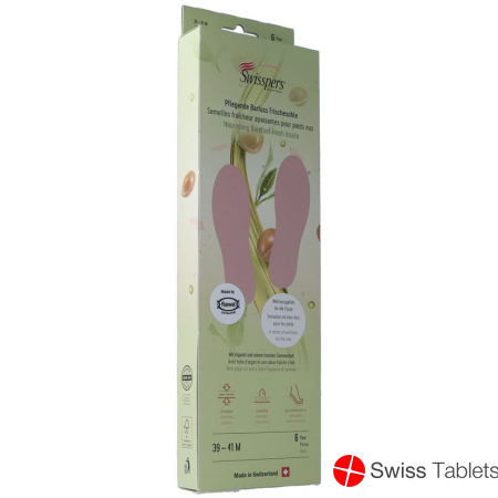 Swisspers barefoot fresh soles M 41 Rose 6 pairs buy online
