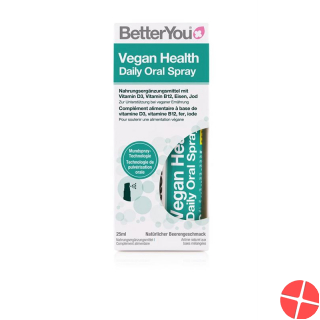 Betteryou Vegan Health Multivitamin Mundspray 25ml