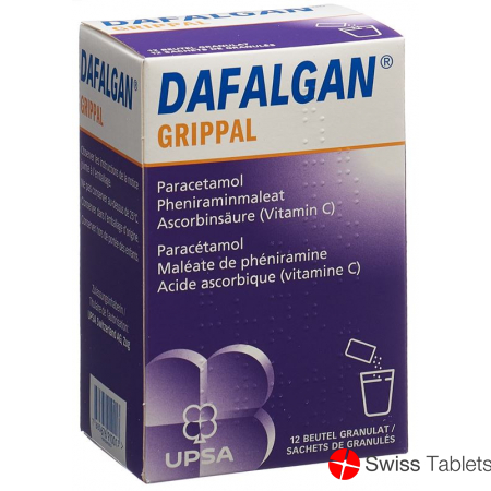 Dafalgan Grippal Granulat Beutel 12 Stück buy online