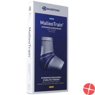 Malleotrain Aktivbandage Grösse 4 Rechts Titan (n)