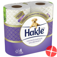 Hakle Toilettenpapier Verwöhnende Sauberkeit 4 Stück
