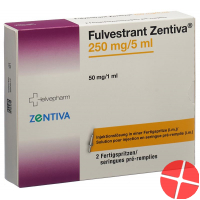 Fulvestrant Zentiva 250mg/5ml 2 Fertigspritzen 5ml