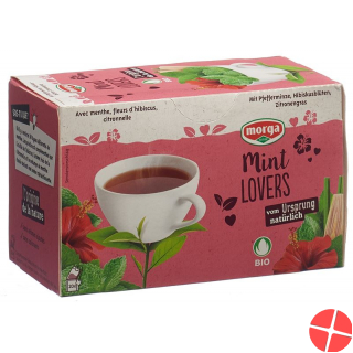 Morga Mint Lovers Tee M/h Bio Knospe Beutel 20 Stück