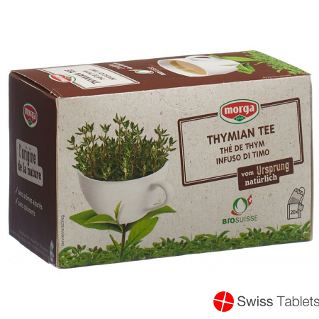 Morga Thymian Tee M/h Bio Knospe Beutel 20 Stück buy online