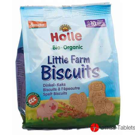Holle Little Farm Biscuits 100g buy online