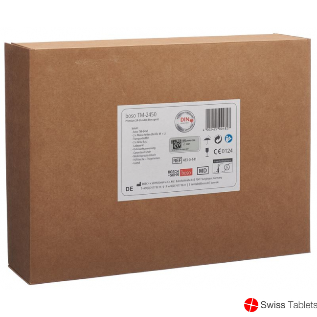 Boso Tm2450 blood pressure monitor 24h second device buy online