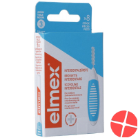 Elmex Interdental Brushes 0.6mm Blue 6 pieces
