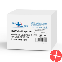 Fiwa Elastisch Fixierbinden Krepp Haft 8cmx20m Rot Fiwa Elastisch Fixierbinden Krepp Haft 8cmx20m Rot