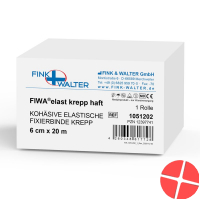 Fiwa Elastisch Fixierbinden Krepp Haft 6cmx20m