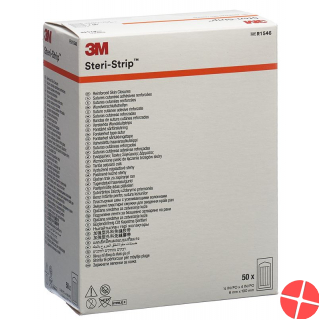 3M Steri Strip 6x100mm White Reinforced 50x 10 pieces