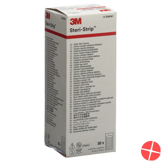 3M Steri Strip Elastic 6x75mm Skin coloured 50x 3 pieces
