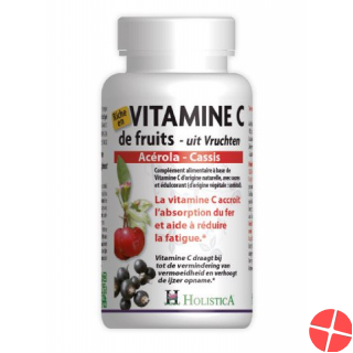 Holistica Vitamin C Acerola Cassis Tabletten 60 Stück