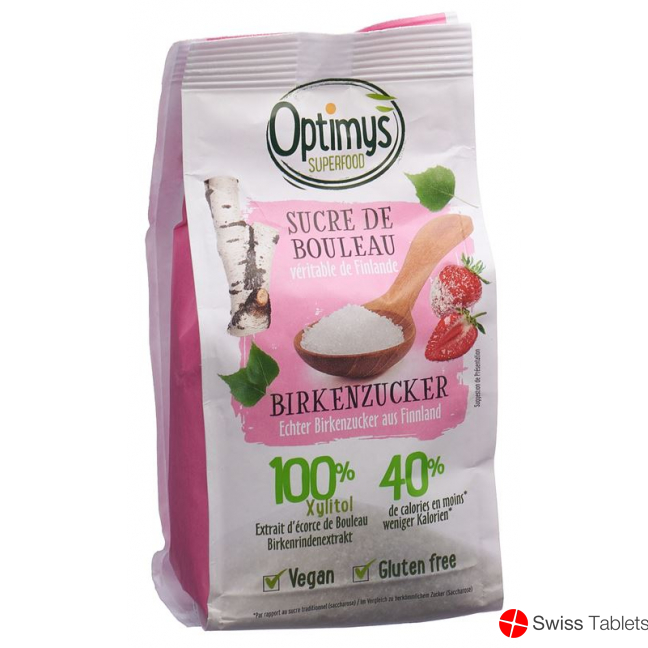 Optimys Birkenzucker Xylitol Dose 400g buy online