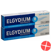 Elgydium Anti-Plaque Zahnpasta Duo 2x 75ml