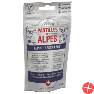 Pharmalp Pastilles Des Alpes Doypack 40 Stück