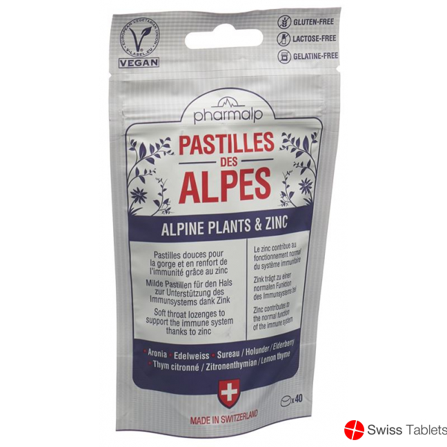 Pharmalp Pastilles Des Alpes Doypack 40 Stück buy online