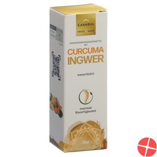 Cannsol Curcuma Ingwer Max Bioverf Pip Flasche 30ml