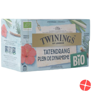 Twinings Tatendrang Bio 20 Beutel 1.7g