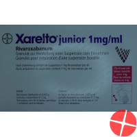 Xarelto Junior Granulat 1mg/ml für Kinder Xarelto Junior Granulat 1mg/ml für Kinder