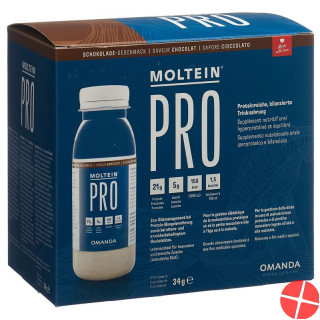 Moltein Pro 1.5 Schokolade 6 Flasche 34g