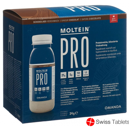 Moltein Pro 1.5 Schokolade 6 Flasche 34g buy online