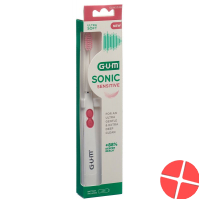 Gum Sonic Sensitive Elektr Zahnbuers Weiss