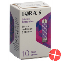Fora 6 ?-keton Teststreifen 10 Stück Fora 6 ?-keton Teststreifen 10 Stück