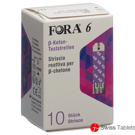 Fora 6 ?-keton Teststreifen 10 Stück buy online