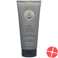Roger Gallet L'homme Vetyver Shower Gel 200ml Roger Gallet L'homme Vetyver Shower Gel 200ml