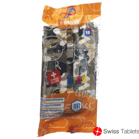 Timask Einweg-Medizinmas Typ Iir Kids Tarn 10 Stück buy online