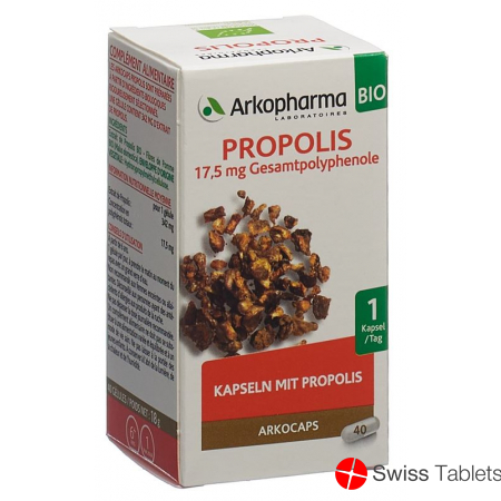 Arkocaps Propolis Kapseln Bio Dose 40 Stück buy online