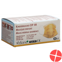 Vasano Op Maske Typ Iir Kind 3-14j Gelb 50 Stück