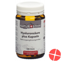 Naturstein Hyaluronsäure Plus Kapseln Glas 100 Stück