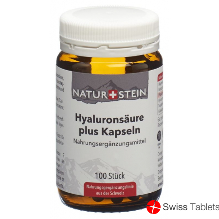 Naturstein Hyaluronsäure Plus Kapseln Glas 100 Stück buy online