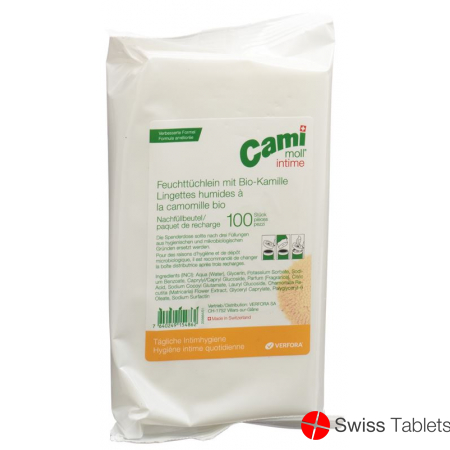 Cami Moll Intime Feuchttücher Refill Nf 100 Stück buy online