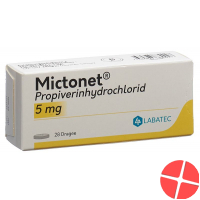 Mictonet Dragees 5mg 28 Stück