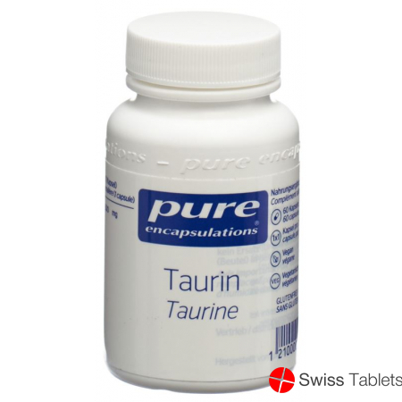 Pure Taurin Kapseln (neu) Dose 60 Stück buy online