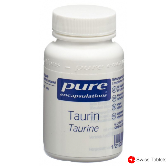 Pure Taurin Kapseln (neu) Dose 60 Stück buy online