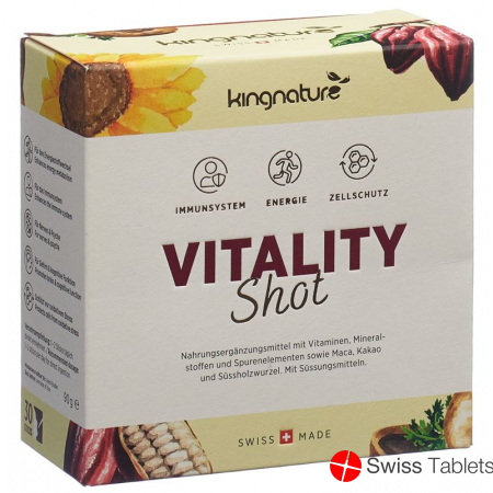 Kingnature Vitality Shot Pulver Stick 30 Stück buy online