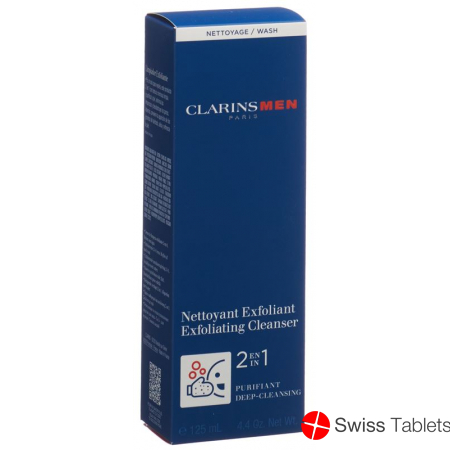 Clarins Men Nettoyant Exfoliant Re21 125ml buy online