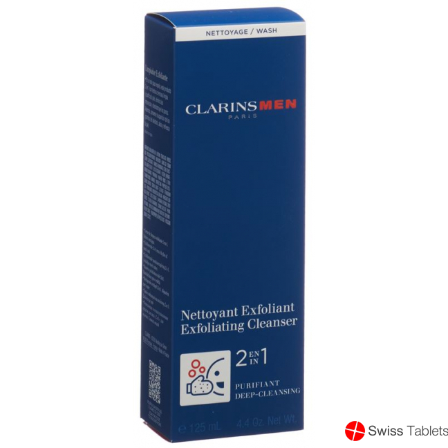 Clarins Men Nettoyant Exfoliant Re21 125ml buy online