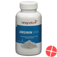 Kingnature Arginin Vida Kapseln 2250mg Dose 120 Stück