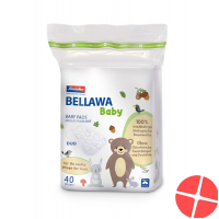 Bellawa Baby Wattepads Beutel 40 Stück