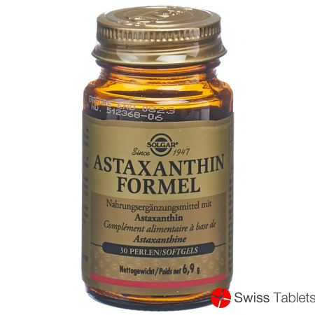 Solgar Astaxanthin Formel Perlen (neu) Flasche 30 Stück buy online